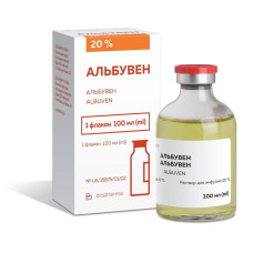 АЛЬБУВЕН р-н д/інф. 20% №1 фл.100 мл
