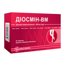 ДІОСМІН-ВМ табл. 600 мг №30