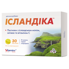ІСЛАНДІКА З ІСЛАНД.МОХОМ ТА ВІТ. С паст. №30 дієт. доб.