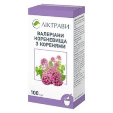 ВАЛЕРІАНИ КОРЕНЕВИЩА З КОРЕНЯМИ 100 г №1 ЛІКТРАВИ