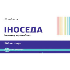 ІНОСЕДА табл. 500 мг №20 бліст.
