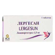 ЛЕРГЕСАН табл. 1,5 мг №1 бліст.