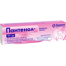 ПАНТЕНОЛ-ЗДОРОВ`Я крем 5% №1 туба 15 г