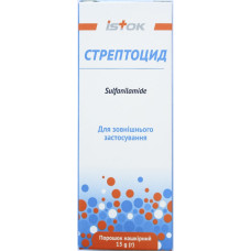 СТРЕПТОЦИД пор. нашкірний 15 г №1