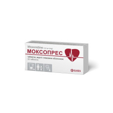 МОКСОПРЕС табл. в/пл. об. 0,4 мг №30 бліст.
