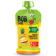 ПЮРЕ BOB SNAIL смузі груша-лісова ожина 120г