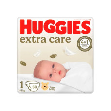 ПІДГУЗНИК ХАГГІС Extra Care дитячі 1 (2-5кг) 50шт