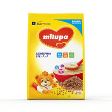 MILUPA Каша молочна суха швидкорозчинна 210гр гречана NEW