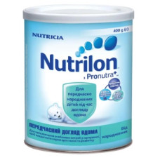 НУТРІЛОН Суміш суха молочна Nutrilon Передчасний догляд вдома для харчування дітей від народження, 400 г