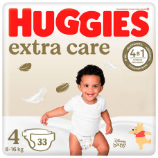 ПІДГУЗНИК ХАГГІС Extra Care дитячі 4 (8-16кг) 33шт