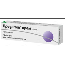 ПРЕДНІТОП крем 0,25% №1 туба 10 г