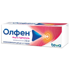 ОЛФЕН ФОРТЕ ГІДРОГЕЛЬ 2% №1 туба 100 г