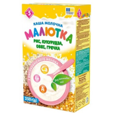 МАЛЮТКА КАША МОЛ. СУМІШ КРУП 250,0
