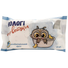 СЕРВЕТКИ ВОЛОГІ WAIDER для дор.і дітей 24шт антибакт.