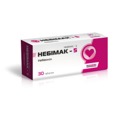 НЕБІМАК-5 табл. 5 мг №30 бліст.