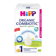 HIPP 1 COMBIOTIK початкова суміш 900 г картон