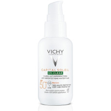 VICHY КАПІТАЛЬ СОЛЕЙ сонцезахисний флюїд проти озн.фотост.шкіри обл SPF50+, 40мл