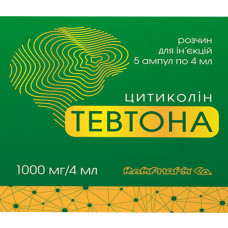 ТЕВТОНА р-н д/ін. 1000 мг/4 мл №5 амп.