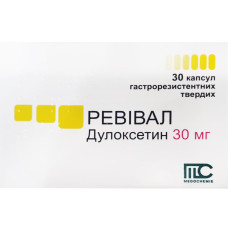 РЕВІВАЛ капс гастрорез тв 30мг №30
