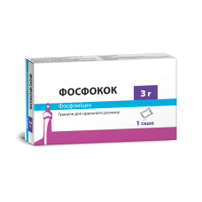 ФОСФОКОК гранули д/ор. р-ну 3 г по 8 г №1 у саше