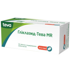 ГЛІКЛАЗИД-ТЕВА MR табл. 60 мг №90 бліст.<РЦП> БАЛКАНФАРМА