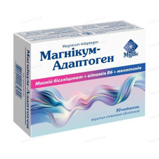 МАГНІКУМ-АДАПТОГЕН таблетки, в/плів. обол. №30 (10х3)