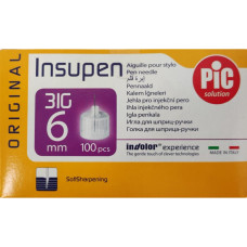 Голка для шприц-ручки Insupen G31 (0,25 x 5 мм)