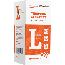 ТІВОРЕЛЬ АСПАРТАТ розчин ор. по 200 мл у пляш. полім.