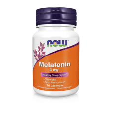 NOW MELATONIN / МЕЛАТОНІН 3мг у капсулах №30