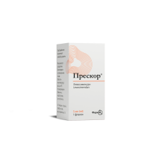 ПРЕСКОР концентрат д/приг. р-ну д/інф. 2.5 мг/мл по 5 мл №1 у флак.