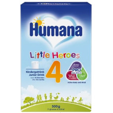 HUMANA 602606 СМС 4 Маленькі Герої 500г
