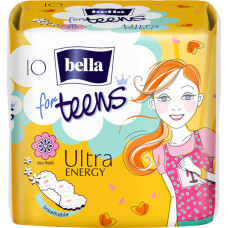ПРОКЛАДКИ BELLA гігієнічні FOR TEENS ENERGY night.(8 шт.)