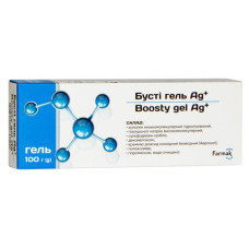 БУСТІ гель Ag+ (Boosty gel Ag+) по 100 г у тубі