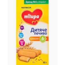 MILUPA печиво пшеничне 90г від 6міс.