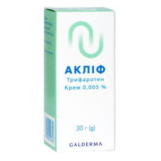 АКЛІФ крем 0.005 % по 30 г у конт.