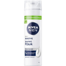 NIVEA ПІНА ДЛЯ ГОЛІННЯ ДЛЯ ЧУТЛИВОЇ ШКІРИ ВІДНОВЛЕННЯ 200 МЛ