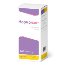 НОРМОЛАКТ сироп 670 мг/мл по 500 мл у флак.