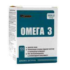 ОМЕГА-3 AN NATUREL капсули по 1000 мг №100 у бан.