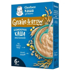 GERBER Каша безмолочна мультизлакова для дітей з 6 місяців, 250 г