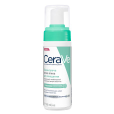 CERAVE Пінка для обличчя балансуюча легка для очищення нормальної, комбінованої та чутливої шкіри, 148 мл