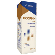 Псорін Psorin гель для шкіри голови при псоріазі, 200 г