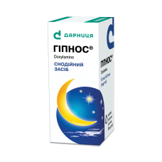 ГІПНОСкраплі ор., р-н 15 мг/0,6 мл по 5 мл у флак.-крап.