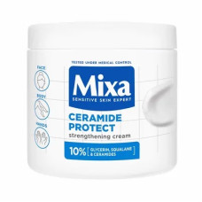 Крем для обличчя, тіла та рук Mixa Ceramide Protect зміцнюючий з керамідами для дуже сухої шкіри, 400 мл