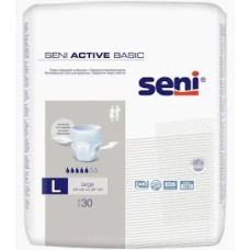 Труси поглинаючі для дорослих Seni Active Basic Large, 30 штук