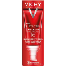 VICHY Крем-гель Vichy LiftActiv Collagen Specialist 16 день антивіковий з ко-бондинг технологією для надання сяйва шкіри обличчя, 50 мл