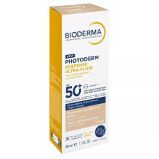 BIODERMA Ультра-флюїд сонцезахисний Bioderma Photoderm XDefense SPF50+ для обличчя тонуючий відтінок 01, 40 мл