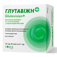Глутавіжн+ порошок по 2,1 г мг №20 в саше