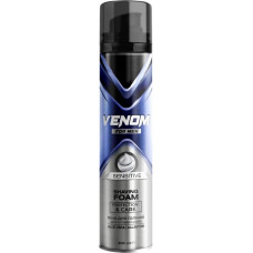 Venom for men ПІНА для гоління 300мл*24шт Sensitive 2433